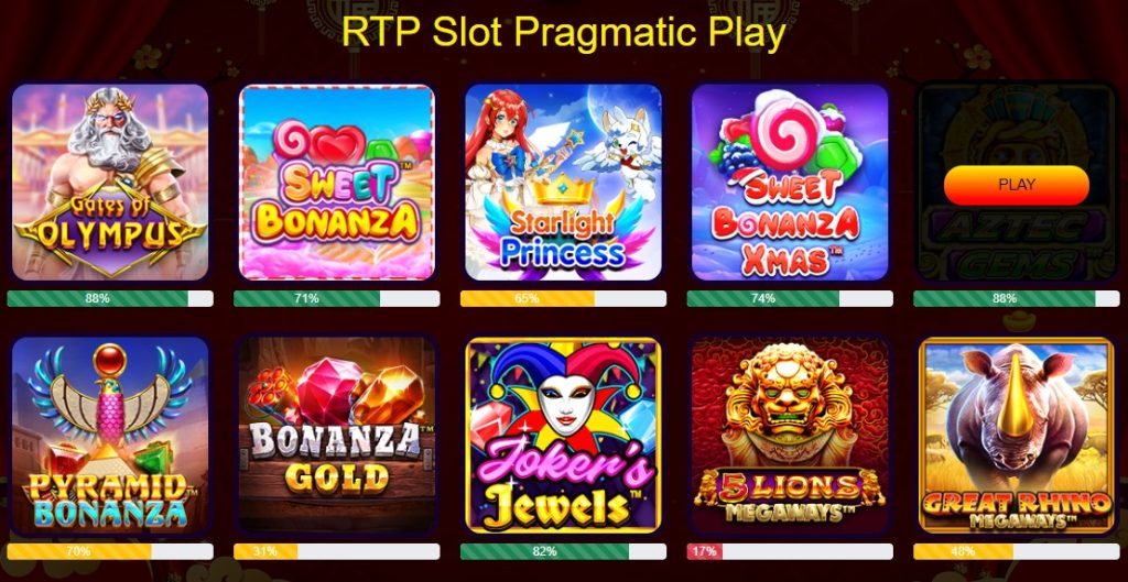 RTP Return To Player Slot Online