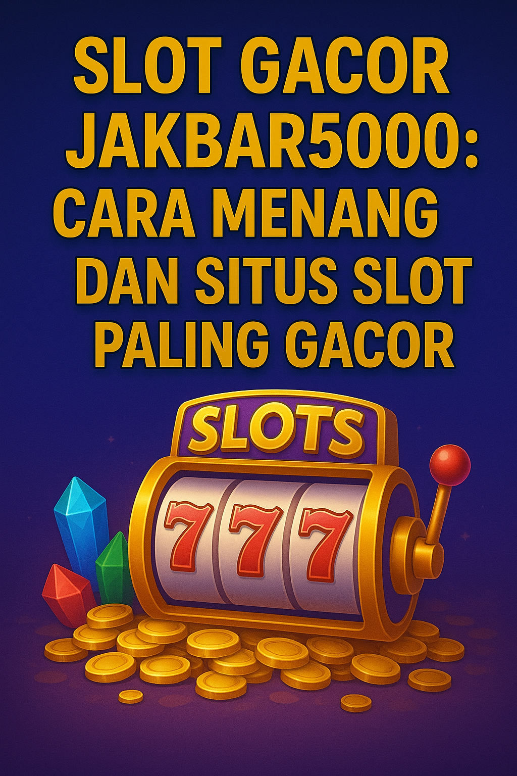 Slot Gacor Jakbar5000: Cara Menang dan Situs Slot Paling Gacor
